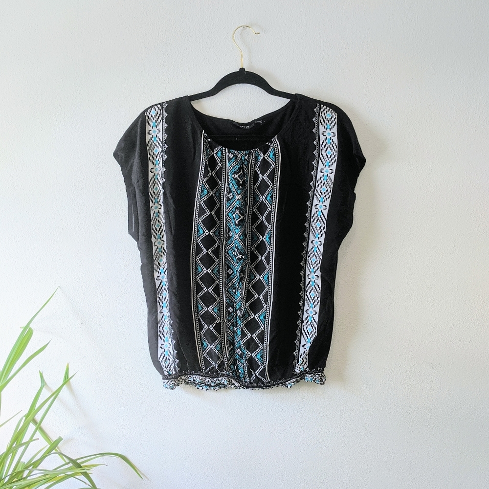 4/$20 Apt 9 peasant blouse